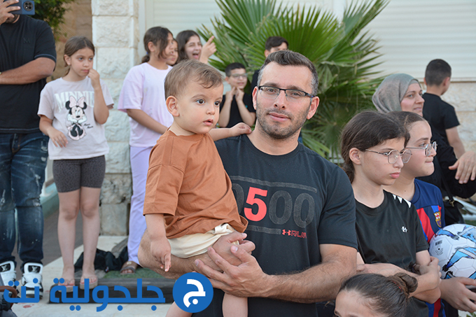 موكب كأس العالم المتجول في جلجولية برعاية جمعية غيث